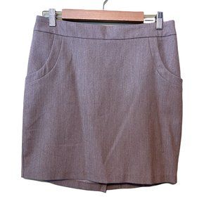 Christopher Straub for Maurices above the knee tan skirt size 5/6 in a tan color